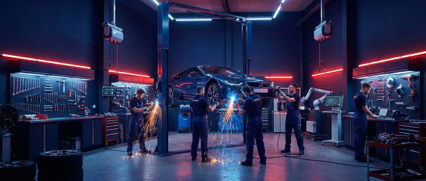 汁付宝修车改装视频社区团队